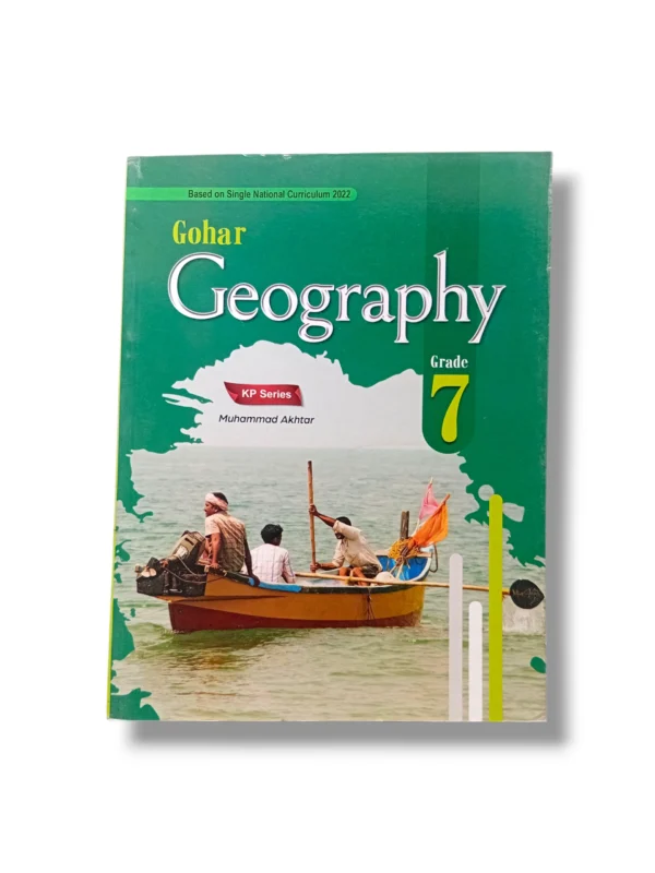 Gohar Geography 7 Urdu Textbook Front Cover