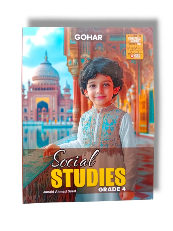 Gohar Social Studies 4 English Textbook Front Cover
