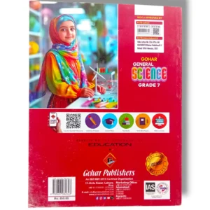 Gohar Science 7 Inside Pages Inside pages of Gohar Science 7 showing diagrams and exercises