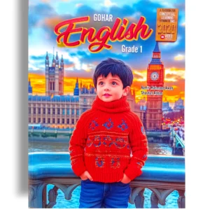 Child learning English from Gohar English 2 book