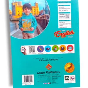 Interactive English Workbook – Gohar English 3 Inside pages of Gohar English 3 with exercises and stories