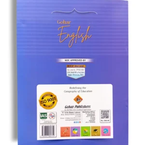 Inside pages of Gohar English 6 showing grammar and reading exercises