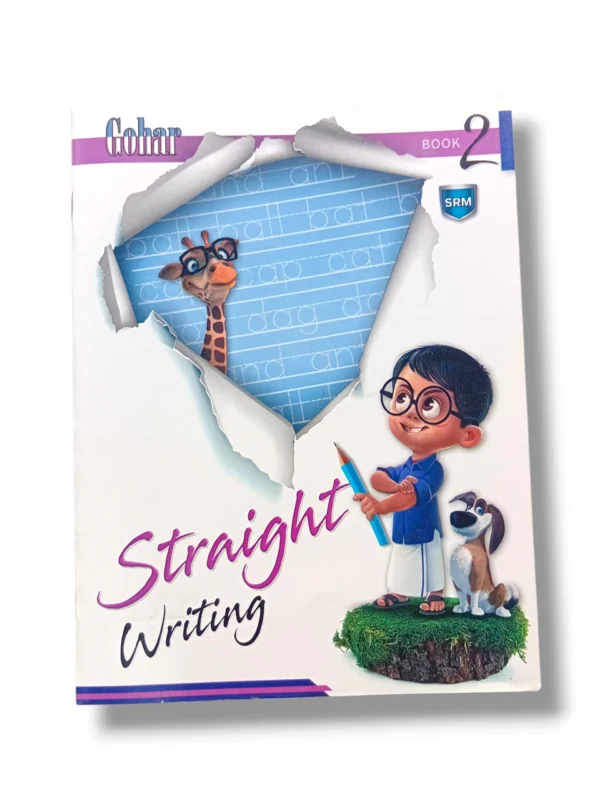 Gohar Straight Writing 2 Urdu Handwriting Workbook Front Cover