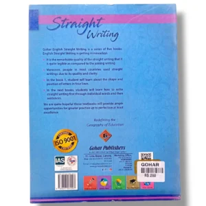 Inside Pages of Gohar Straight Writing 2 Workbook