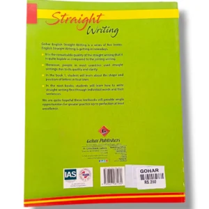 Inside Pages of Gohar Straight Writing 3 Workbook