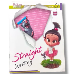 Gohar Straight Writing 4 Urdu Handwriting Workbook Front Cover