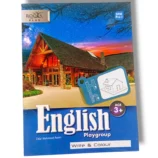 Kids tracing letters at Gohar Roots Plus English Playgroup