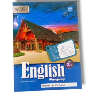 Kids tracing letters at Gohar Roots Plus English Playgroup