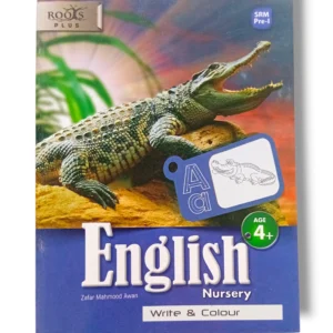 Gohar Roots Plus English Write & Color Nursery workbook cover