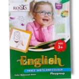 Gohar Roots SRM English Trace, Write & Color Playgroup Book Cover