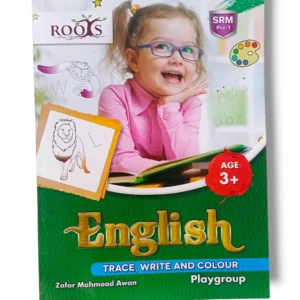 Gohar Roots SRM English Trace, Write & Color Playgroup Book Cover