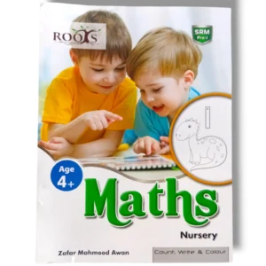 Gohar Roots SRM Maths Count Write and Color Nursery Book Cover