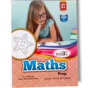 Gohar Roots SRM Maths Count Write & Color Prep Book Cover