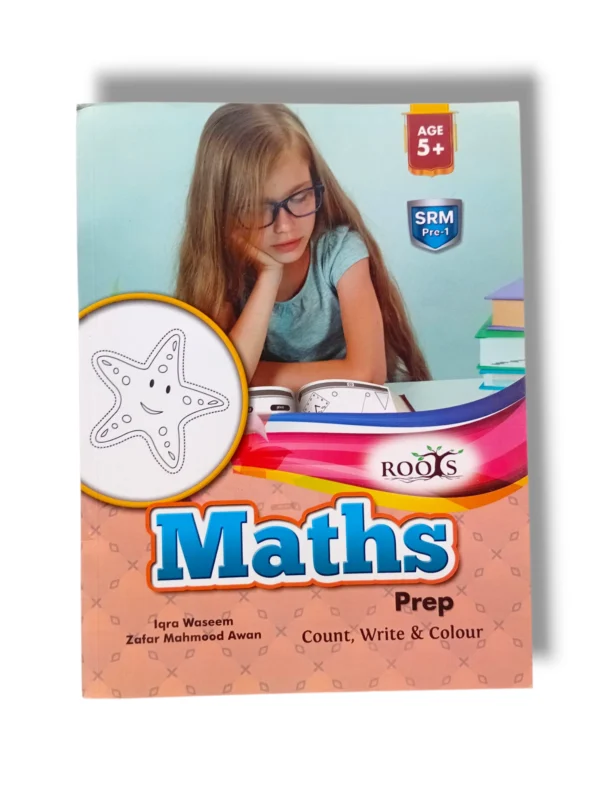 Gohar Roots SRM Maths Count Write & Color Prep Book Cover