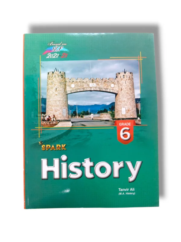 Spark History 6 English Medium textbook cover
