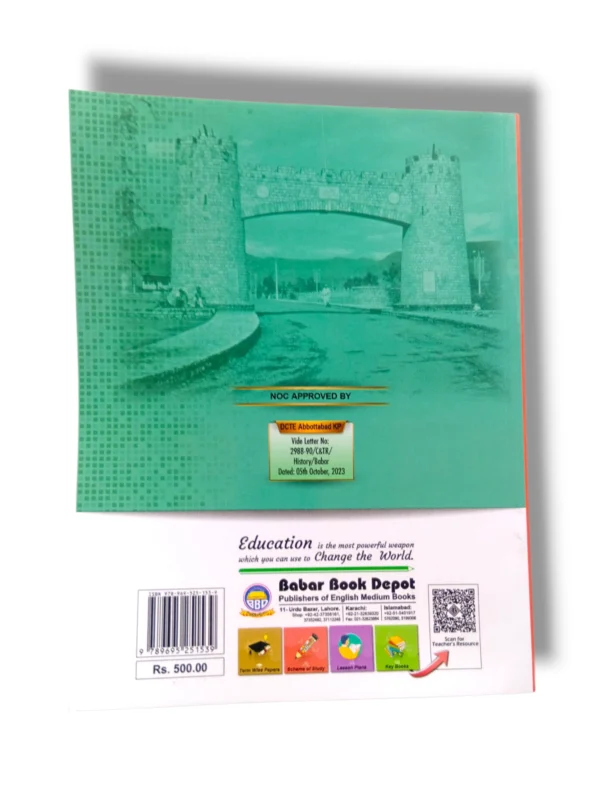 Inside pages of Spark History 6 English Medium