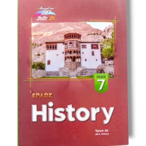 Spark History 7 English Medium textbook cover