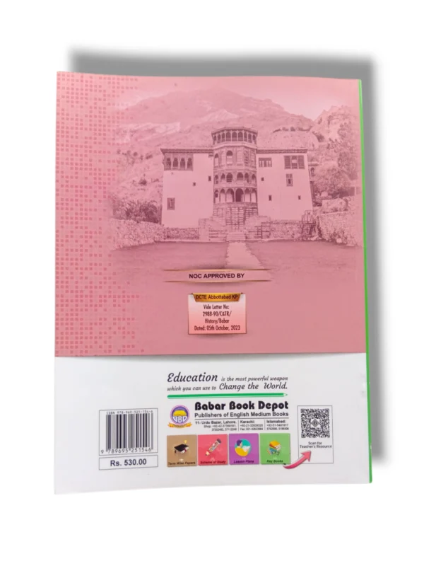 Inside pages of Spark History 7 English Medium