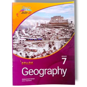 Spark Geography 7 English Medium CBSE Class 7 Book Cover