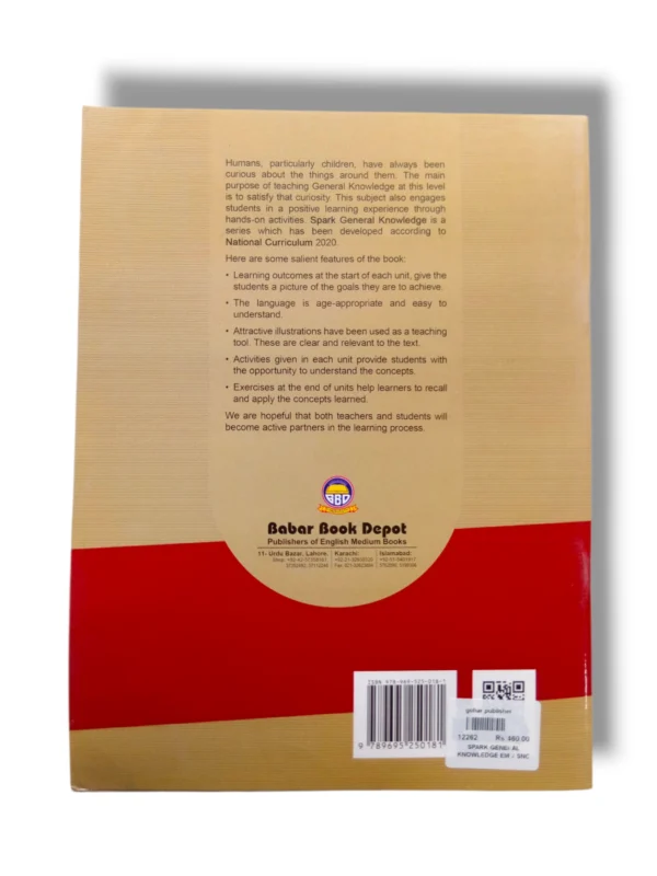 Inside pages of Spark General Knowledge 2 book