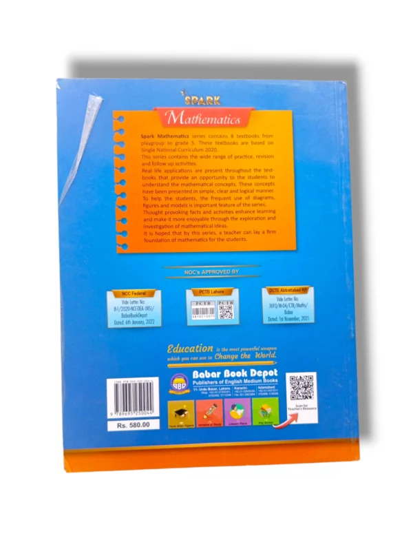 Spark Mathematics 2 Inside Page with Math Activities