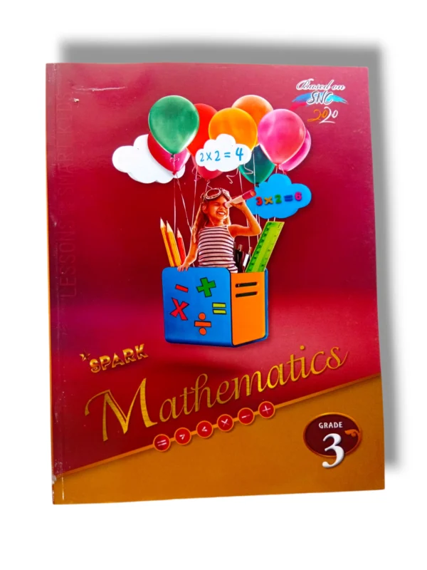 Spark Mathematics 3 Grade 3 Workbook Front Cover
