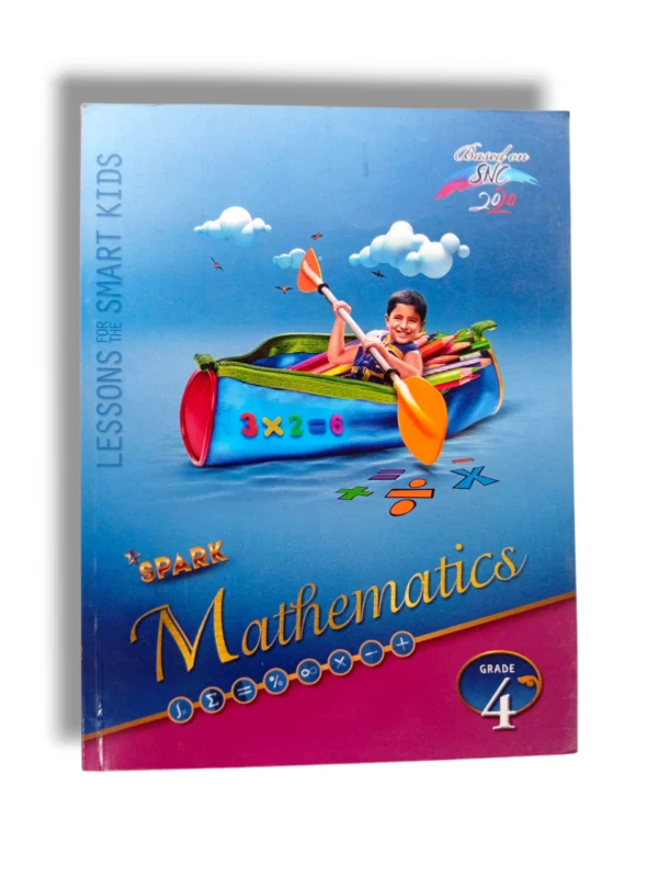 Spark Mathematics 4 Grade 4 Workbook Front Cover