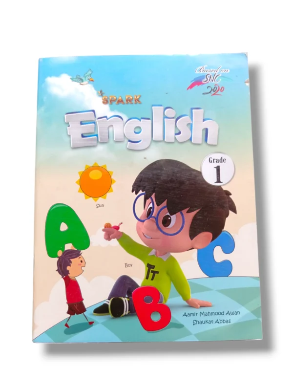 Spark English 1 Book Cover for Kids