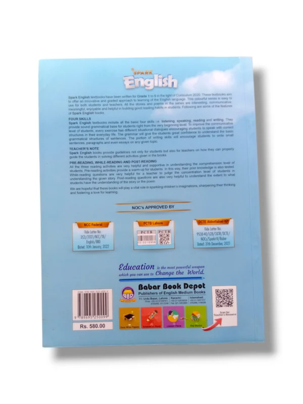 Student Practicing English with Spark English 2 Workbook