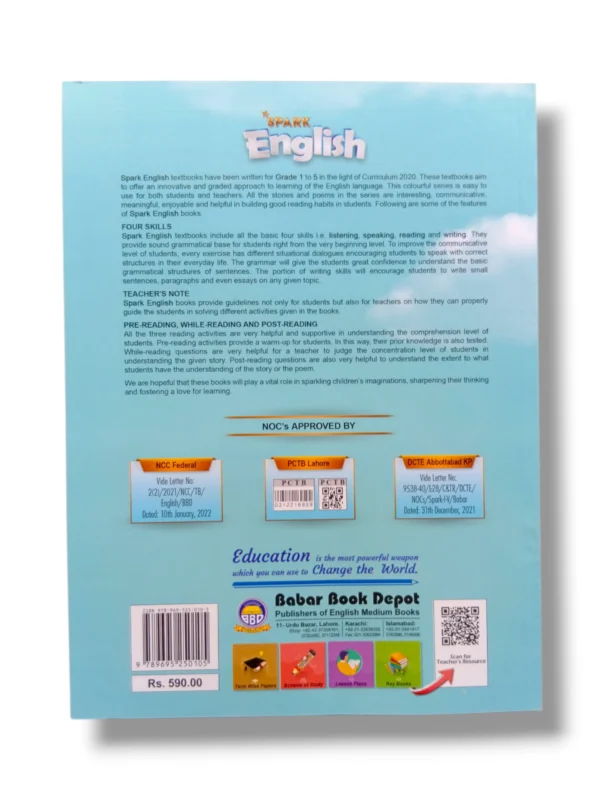 Child Learning with Spark English 3 Workbook