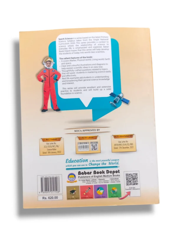 Spark Science 4 Textbook Cover