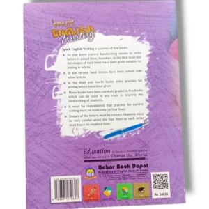 Spark English Writing 1 workbook cover for kids