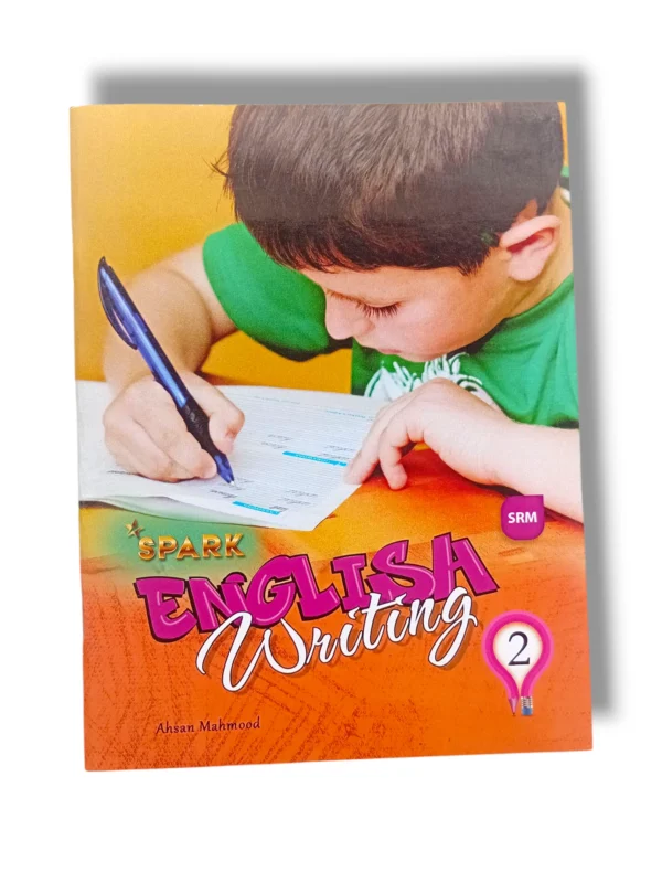 Spark English Writing 2 workbook cover for kids