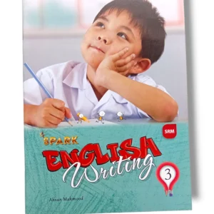 Student practicing with Spark English Writing 3 workbook