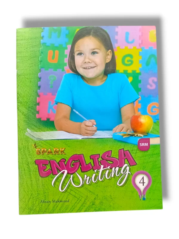 Spark English Writing 4 workbook cover for advanced students