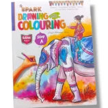 Spark Drawing & Coloring A Book Cover