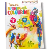 Spark Drawing & Coloring B Book Cover
