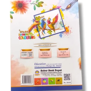 Inside Pages of Spark Drawing & Coloring B