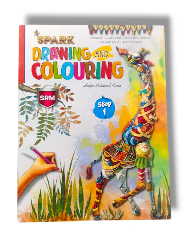 Spark Drawing & Coloring 1 Book Cover