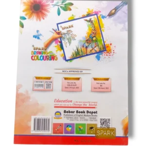 Inside Pages of Spark Drawing & Coloring 1