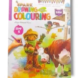 Spark Drawing & Coloring 5 full art kit with sketchbook and pencils