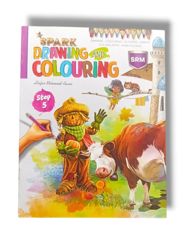 Spark Drawing & Coloring 5 full art kit with sketchbook and pencils