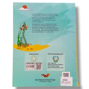 Premier Mathematics 1 book front cover – beginner math learning for kids