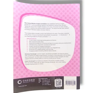 Inside pages of Oxford New Modern English B showing interactive lessons