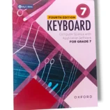 Oxford Keyboard 7 wireless ergonomic keyboard top view