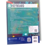 Oxford Keyboard 8 connected to laptop in home office