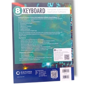 Oxford Keyboard 8 connected to laptop in home office