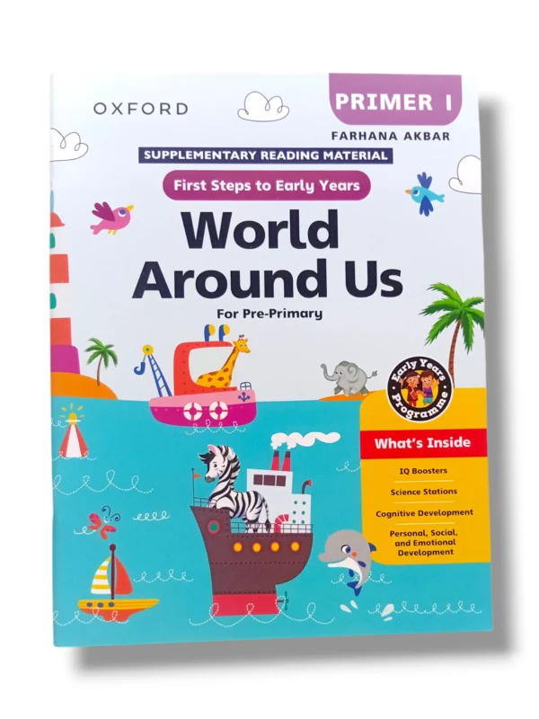 Oxford World Around Us Pre Premier early learning textbook cover