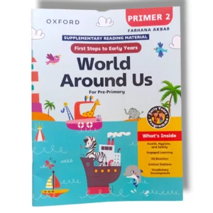 Oxford World Around Us Pre Premier 2 early learning textbook cover