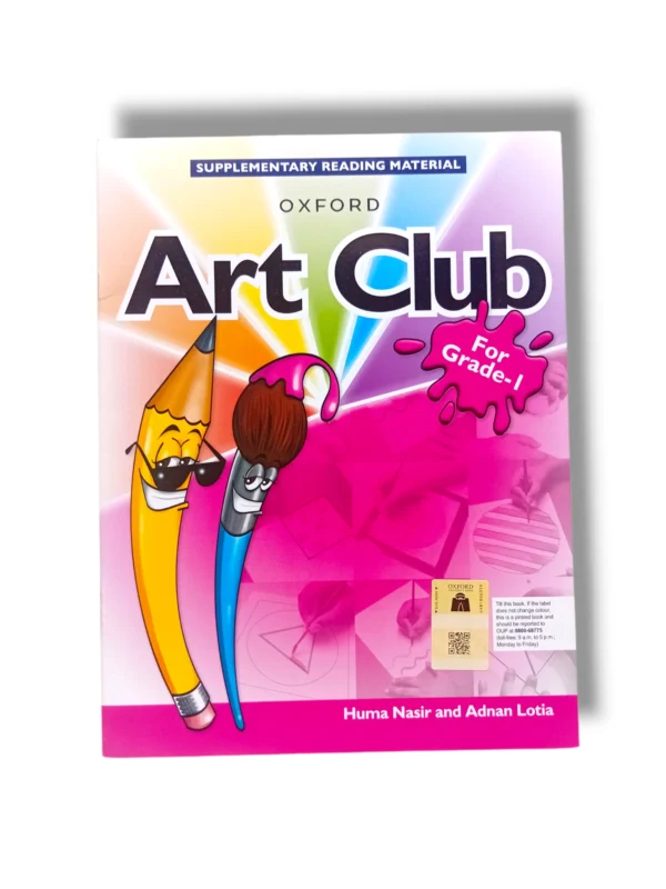 Oxford Art & Club 1 Textbook Front Cover